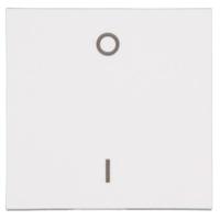 Kopp HK07 bedieningswip voor 2P schakelaar met 0-1 stand wit glanzend - thumbnail