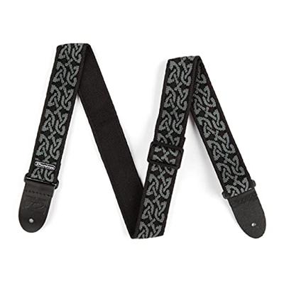 Dunlop D3814GY Classic Celtic Grey Strap gitaarband Dunlop D3814GY Classic Celtic Grey Strap gitaarband