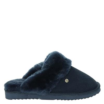 Warmbat Pantoffels Flurry FLS321045 Donker Blauw-37 maat 37