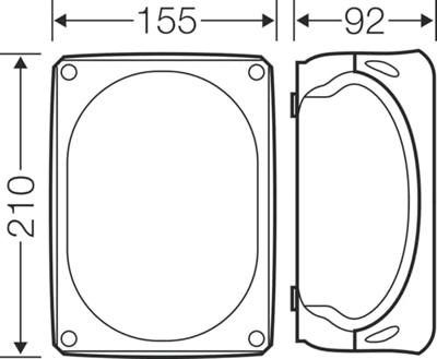Hensel 62000064 Verdeeldoos Halogeenvrij, Verzegelbaar, Weerbestendig (l x b) 210 mm x 155 mm 1 stuk(s) Hensel 62000064 Verdeeldoos Halogeenvrij, Verzegelbaar, Weerbestendig (l x b) 210 mm x 155 mm 1 stuk(s)