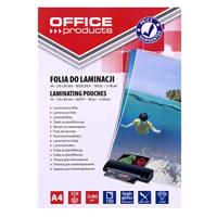 OFFICE products lamineerhoes ft A4, 160 micron (2 x 80 micron), pak van 100 stuks - thumbnail