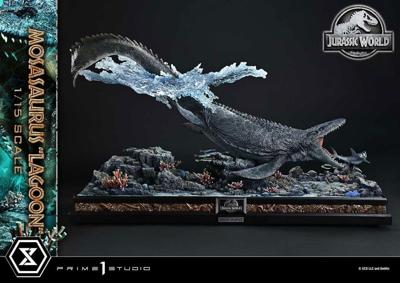 Jurassic World Legacy Museum Collection Statue 1/15 Mosasaurus Lagoon 57 cm