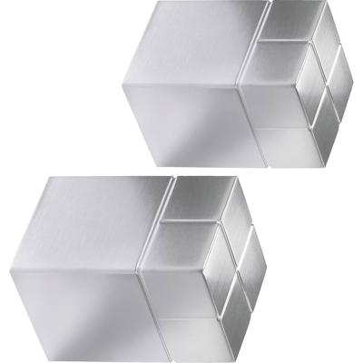 Sigel Neodymium magneet C30 Ultra-Strong (b x h x d) 20 x 30 x 20 mm Dobbelsteen Zilver 2 stuk(s) BA707