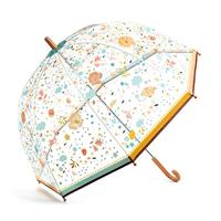 Volwassen paraplu klein bloemen DJECO rozen - thumbnail