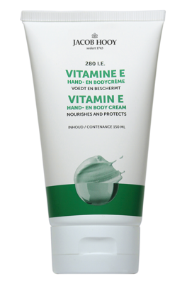 Jacob Hooy Vitamine E Hand & Bodycrème