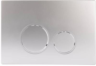 OUTLET Bedieningsplaat StarBlueDisc Doppio 25 TBV Geberit UP100 UP320 Mat Chroom OUTLET Bedieningsplaat StarBlueDisc Doppio 25 TBV Geberit UP100 UP320 Mat Chroom