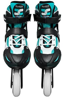 Halfzachte inline verstelbare inline skate - maat 34-37 - SKIDS CONTROL CARBONE - JK525302