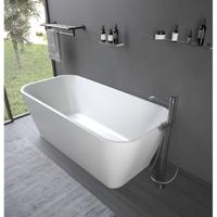 Douchebak BWS Nua Rechthoek Acryl 90x75 cm Wit Boss & Wessing - thumbnail