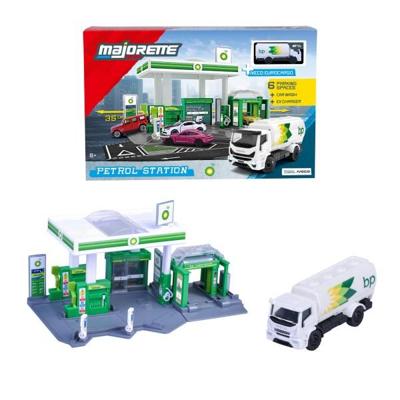 Majorette bp tankstation met voertuig