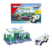 Majorette bp tankstation met voertuig - thumbnail