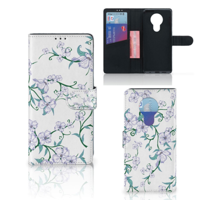 Nokia 5.3 Uniek Hoesje Blossom White Nokia 5.3 Uniek Hoesje Blossom White