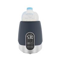 BABYMOOV Nutri Smart-flesverwarmer voor thuis/auto blauwgrijs/wit - thumbnail