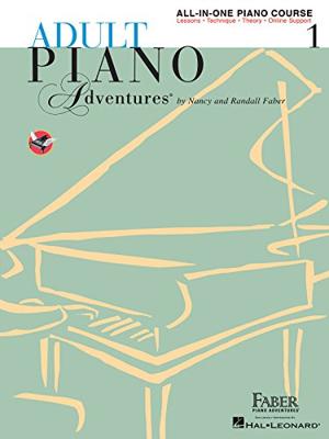 Hal Leonard Adult Piano Adventures All-In-One Book 1 Spiral Bound pianoboek met online media - thumbnail