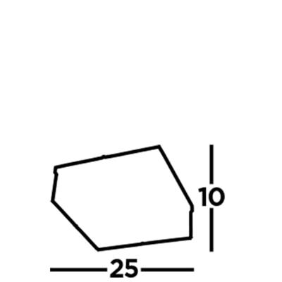 Searchlight Zwarte plafondlampFlush - 6769-26BK