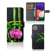 Samsung Galaxy A22 5G Hoesje Orchidee - thumbnail