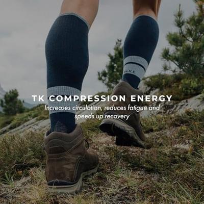 Falke TK Compression Energy Wandelsok Heren Black 43-46 W2