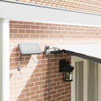 Handmatige Inklapbare Luifel met LED Wit 600x300 cm - thumbnail