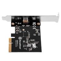 Silverstone ECU06 interfacekaart/-adapter USB 3.2 Gen 2 (3.1 Gen 2) - thumbnail