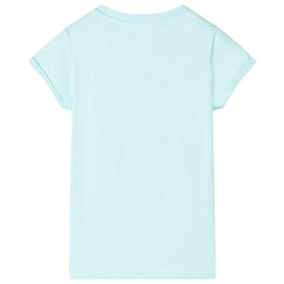 Kindershirt 140 lichtzeeblauw - thumbnail