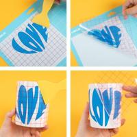 LOKLiK • zelfklevend stencil vinyl lichtblauw 30,5x180cm - thumbnail