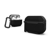URBAN ARMOR GEAR Metropolis Case voor Apple AirPods Pro 2022 hoes [draadloos opladen/magnetisch opladen compatibel/status led zichtbaar, afneembare karabijnhaak] zwart - thumbnail