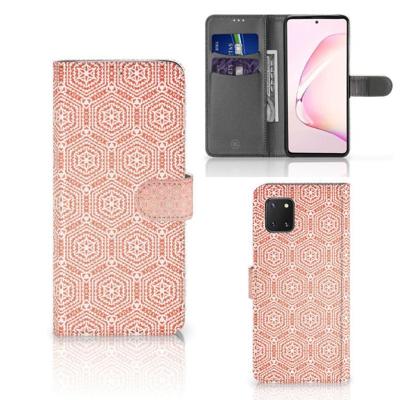 Samsung Note 10 Lite | Telefoon Hoesje | Pattern Orange