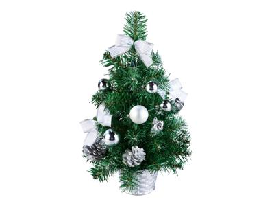 LIVARNO home Kunstkerstboom 40 cm (Zilver) LIVARNO home Kunstkerstboom 40 cm (Zilver)