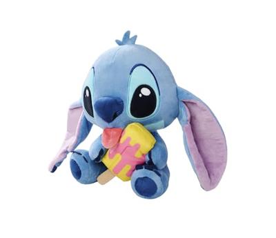 Disney Stitch knuffel met ijslolly pluche - 25 cm