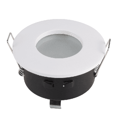 Barcelona - LED Inbouwspot - Armatuur - Diameter 83mm - GU10 Fitting incl. lamphouder - Rond - IP44 voor badkamer en buiten - Wit Barcelona - LED Inbouwspot - Armatuur - Diameter 83mm - GU10 Fitting incl. lamphouder - Rond - IP44 voor badkamer en buiten - Wit