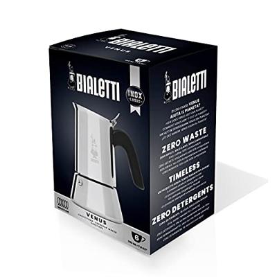 Italiaanse Koffiepot Bialetti NEW VENUS Zilverkleurig Metaal Roestvrij staal - thumbnail
