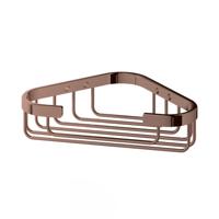 Hoekdraadkorf Hotbath Cobber Wandmodel Geborsteld Koper PVD - thumbnail