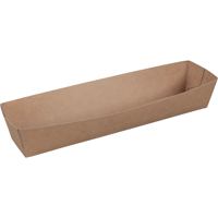 Bak | Karton | A16 | snackbak | 185x35x33mm | bruin | 400 stuks - thumbnail