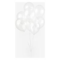 Transparante ballonnen 30cm 10 stuks - thumbnail