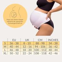 CARRIWELL naadloze buikband zwart - thumbnail