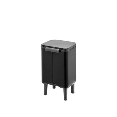 Brabantia Bo hi afvalemmer 4 liter met kunststof binnenemmer matt black