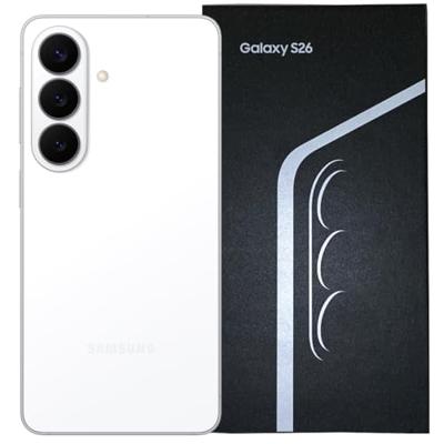 Samsung Galaxy S26 5G (SM-S942B, internationale versie), 256 GB geheugen, 12 GB RAM, Android 16 Factory Unlocked Smartphone (wit) Samsung Galaxy S26 5G (SM-S942B, internationale versie), 256 GB geheugen, 12 GB RAM, Android 16 Factory Unlocked Smartphone (wit)