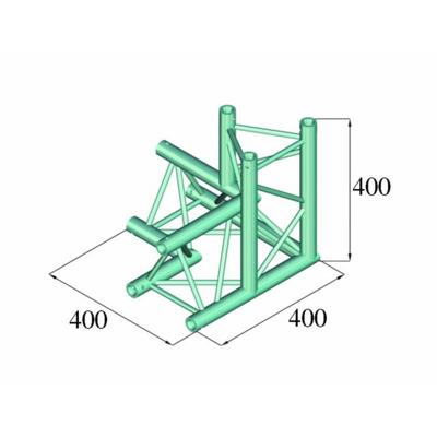 ALUTRUSS DECOLOCK DQ3-PAL34 3-way Corner 90Â°
