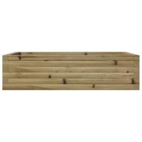 VidaXL Plantenbak 90x60x23 cm geïmpregneerd grenenhout - thumbnail