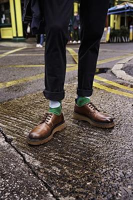 Burlington Manchester Katoenen Heren Sokken - Biologisch katoenen heren kousen met ruit print