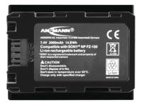 Ansmann A-Son NP FZ-100 Camera-accu Vervangt originele accu NP-FZ100 7.4 V 2000 mAh - thumbnail
