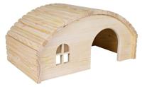 TRIXIE HUIS KONIJN HOUT SPIJKERVRIJ 42X25X20 CM - thumbnail