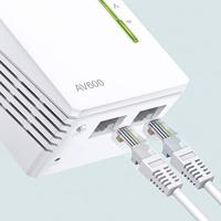 TP-LINK TL-WPA4220KIT PowerLine-netwerkadapter 300 Mbit/s Ethernet LAN Wi-Fi - thumbnail