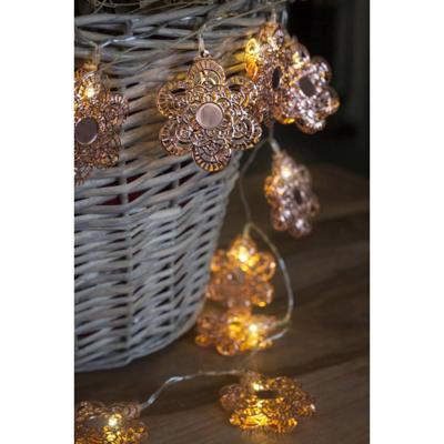 Konstsmide 3144-603 Motief lichtketting Bloesem Binnen werkt op batterijen Warmwit Verlichte lengte: 0.9 m