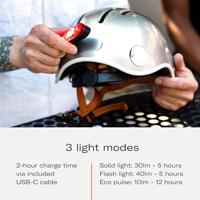 THOUSAND Helmet light - stealth black - thumbnail