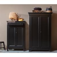 WOOOD Opbergkast 'Eva' 150 x 93cm, kleur Zwart - thumbnail