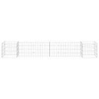 Gabion plantenbak H-vormig 260x40x40 cm staaldraad - thumbnail