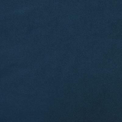Bankje 70x35x41 cm fluweel blauw - thumbnail