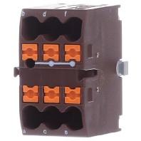 Phoenix Contact 3273274 Verdeelblok 15.6 mm Spanveer Bruin 10 stuk(s)