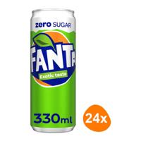 Fanta - Exotic Zero - 24 x 330ml - thumbnail