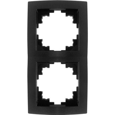 Enzo Benson 2 voudig afdekraam zwart - 4650038